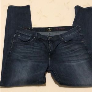 7 for all mankind the straight foolproof denim